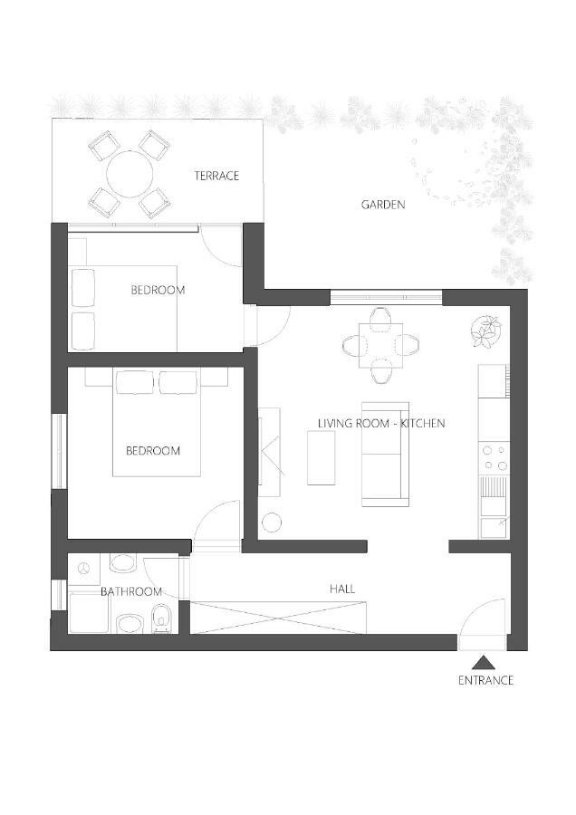 Sealine Apartamento Podstrana Exterior foto